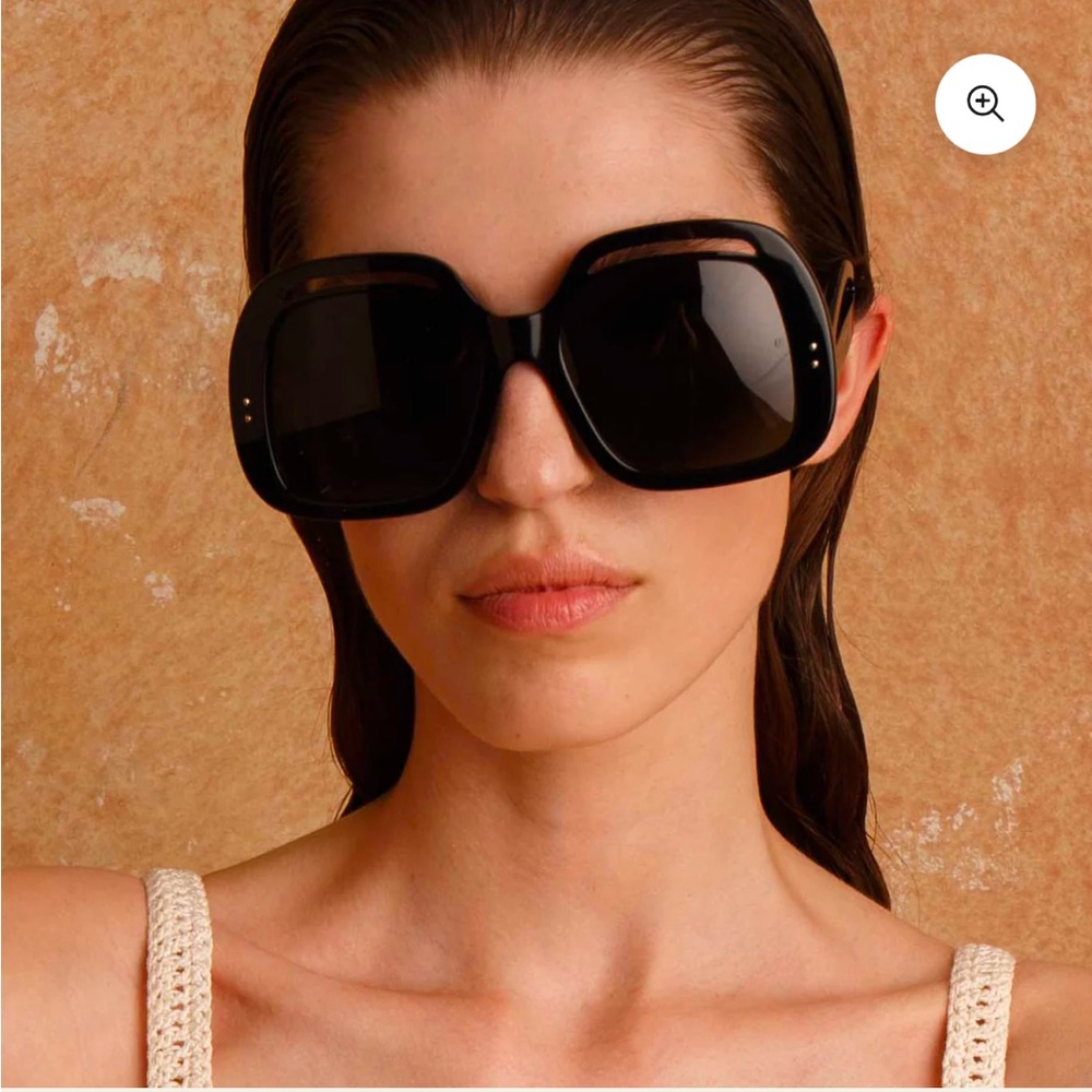 LINDA FARROW RENATA OVERSIZED BRAND NEW SUNGLASSES